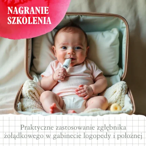Praktyczne zastosowanie zgłębnika żołądkowego w gabinecie logopedy i położnej - nagranie z dnia 24 lipca 2025 r. (dostęp przez 4 tygodnie)